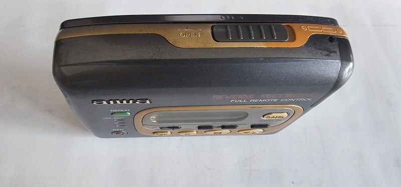 AIWA HS-JX649G 워크맨 작동품--4