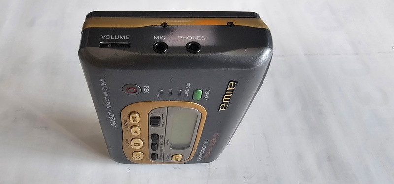 AIWA HS-JX649G 워크맨 작동품--6