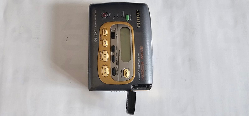 AIWA HS-JX649G 워크맨 작동품--8