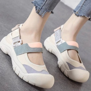 새상품 발편한 스포츠샌들 운동화 메리제인 통기성 슬리퍼 245~(39)