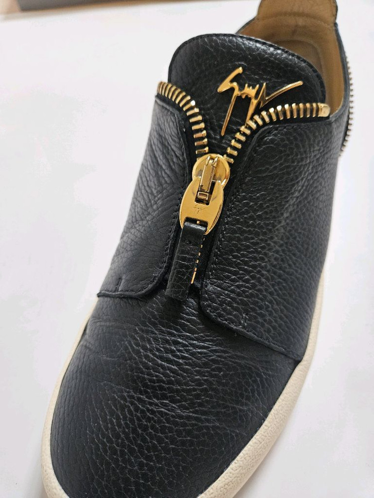 쥬세페자노티 메이런던 금장 지퍼 스니커즈 41/5(260) RS80008 002 이미지