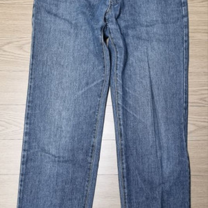 GAD 인디고 데님 스트레이트 진, 일자 청바지