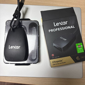 렉사CFexpress Type B 메모리카드 512GB 및 리더기