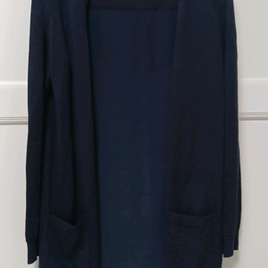 빈폴 네이비 롱 가디건 90(상태최상)