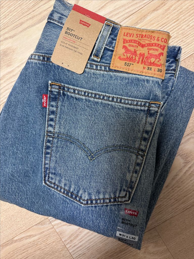 리바이스 517 라이징선 부츠컷 31*30 31/30 허리31 기장30 이미지