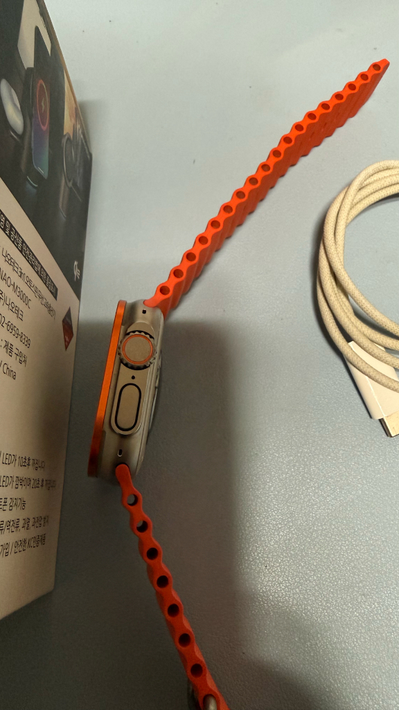 애플워치 울트라2,배터리95프로,셀룰러,내츄럴티타늄애플워치 울트라2ㅡ상태A급모든기능 정상상태 ㅡA급배터리ㅡ95프로박--3