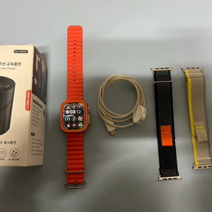 애플워치 울트라2,배터리95프로,셀룰러,내츄럴티타늄애플워치 울트라2ㅡ상태A급모든기능 정상상태 ㅡA급배터리ㅡ95프로박