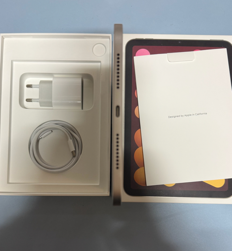 아이패드 미니A17 Pro(미니7세대)와이파이 128GB모든기능 정상 배터리 ㅡ100프로 상태 ㅡA급용량ㅡ128스타--7