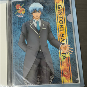 은혼 사카타 긴토키&히지카타 토시로 점페 점프페스타 학원 클리어파일 책받침 일괄