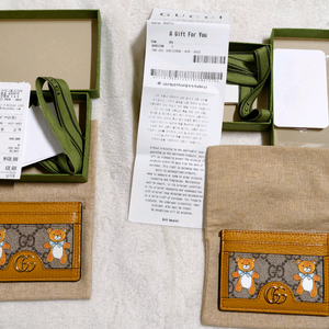 구찌 카이 콜라보 곰돌이 카드슬롯