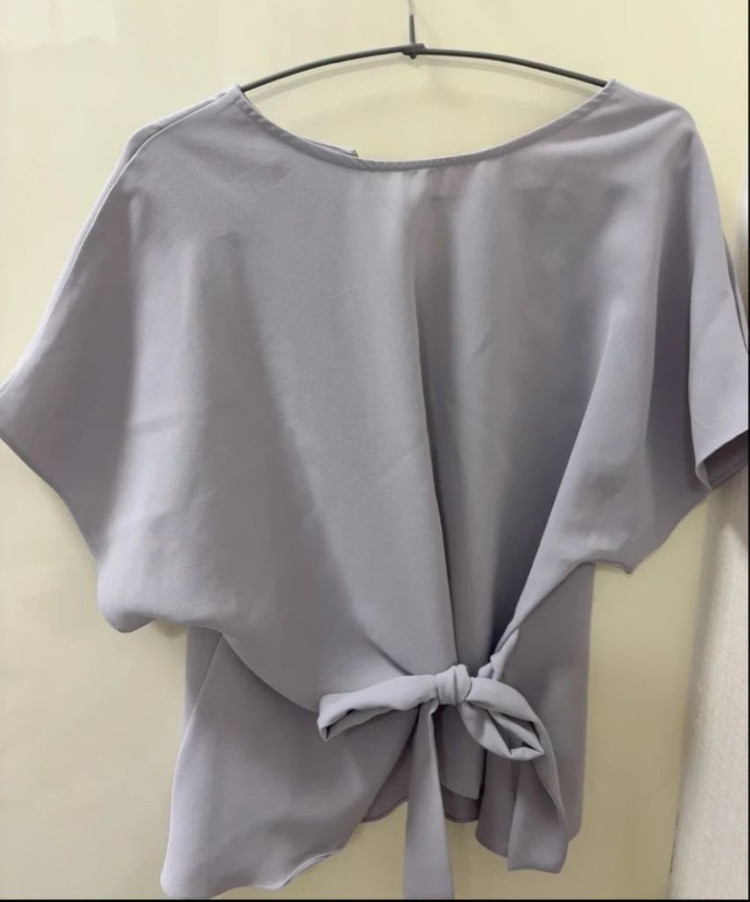 렌느 매듭블라우스 이미지