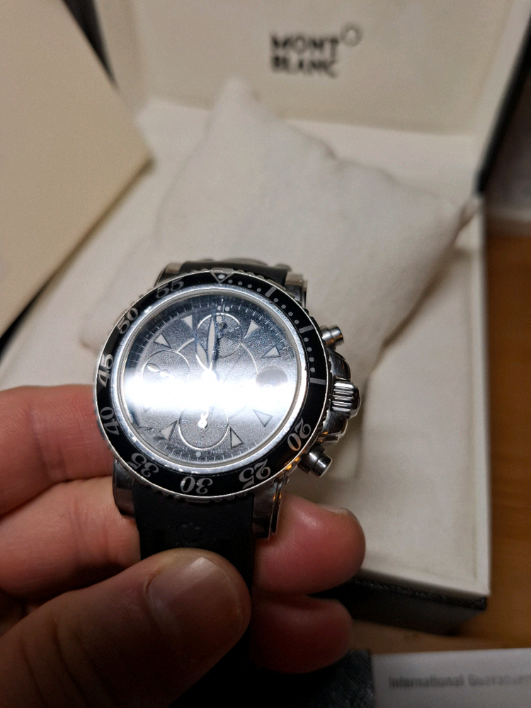 몽블랑 스포츠 오토매틱 남성 시계--2