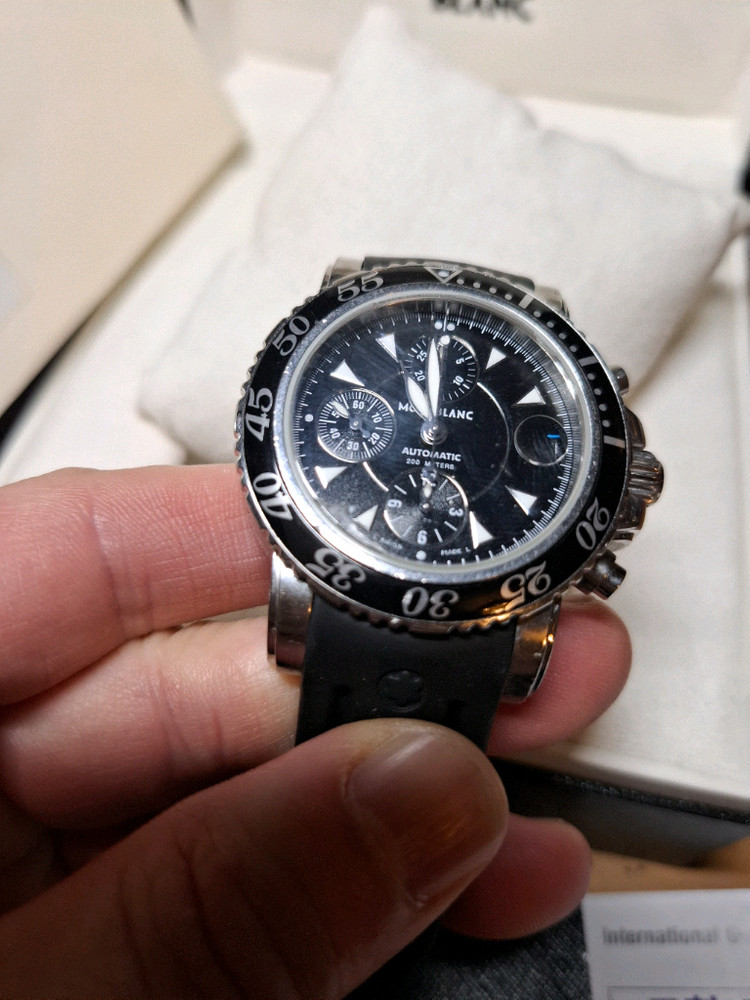 몽블랑 스포츠 오토매틱 남성 시계--3