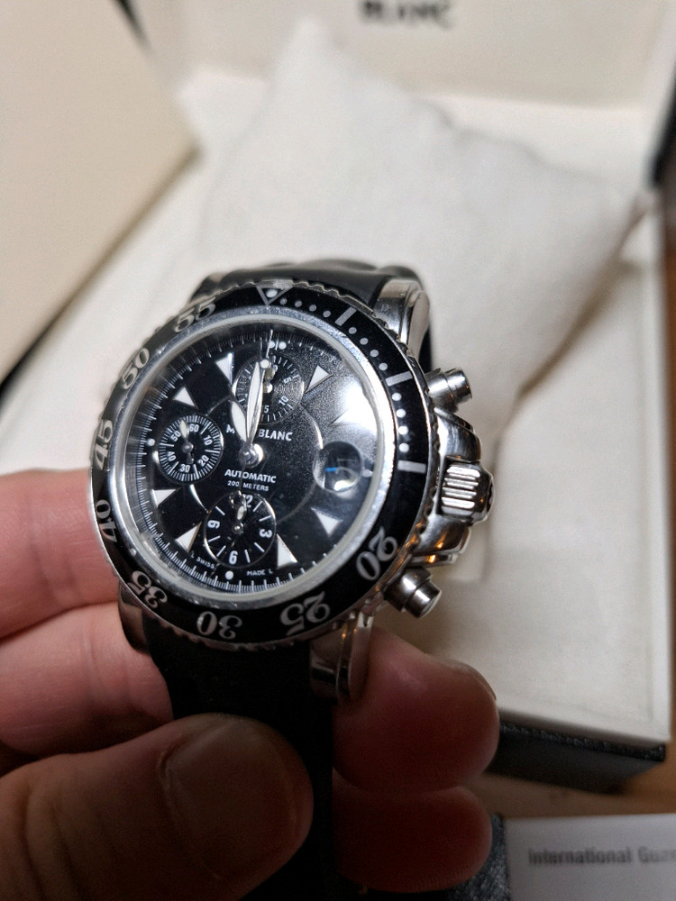 몽블랑 스포츠 오토매틱 남성 시계--5