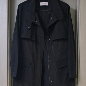 블랙트렌치자켓점퍼