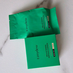 이지듀 앰플 쿠션 21호 본품+리필세트 기미 쿠션 새제품