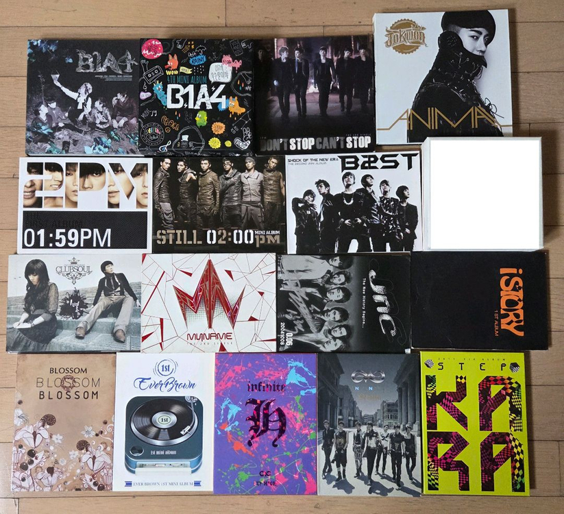 가요CD4 남자그룹 (H.O.T G.O.D 동방신기 TURBO 신화 DJ. DOC 클론 2PM 젝스키스 COOL 코 이미지