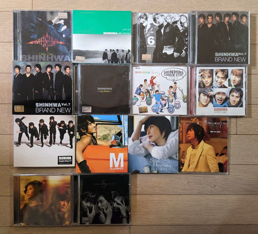 가요CD4 남자그룹 (H.O.T G.O.D 동방신기 TURBO 신화 DJ. DOC 클론 2PM 젝스키스 COOL 코 이미지