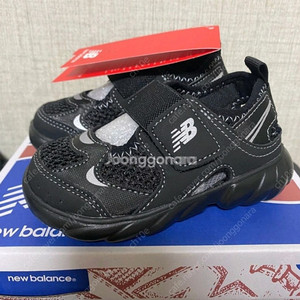 (새상품 정품) 뉴발란스 키즈 프리들 메리제인 샌들 운동화 블랙 140