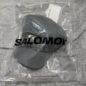 (새상품 정품) 신상 살로몬 링크 캠프 캡 모자 쿨 차콜(짙은 민트)