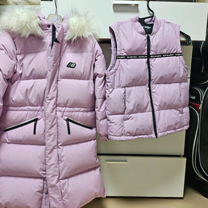 뉴발란스키즈패딩+조끼 셋뚜(145) 이미지