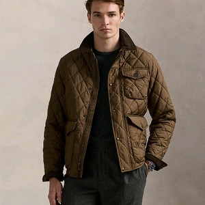 polo 폴로 퀼팅 자켓 브라운 L사이즈 새상품 판매해요