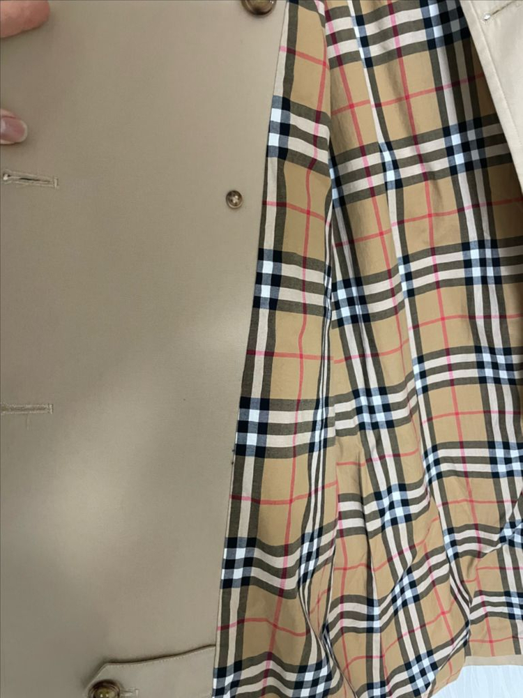 버버리 워털루 트렌치코트 백화점구매--4