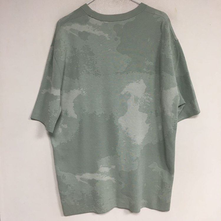 COS 코스 남성 릴렉스드 자쿼드 반팔 니트 M--5