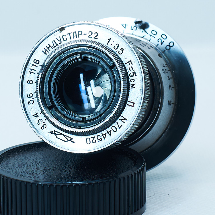 USSR 인더스타, Industar I-22 렌즈 (50mm/F3.5)--2