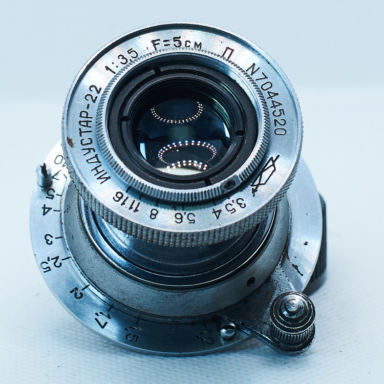 USSR 인더스타, Industar I-22 렌즈 (50mm/F3.5)--5