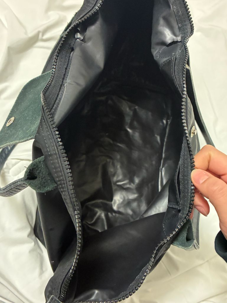 롱샴 르플리아쥬 블랙 숄더백--4