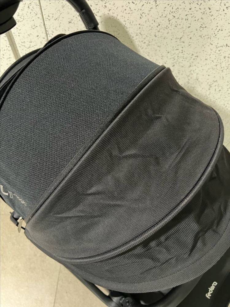 페도라 오토폴딩 휴대용 유모차--4