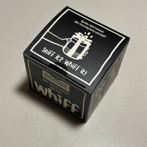 위프 고체 탈취제 방향제 블랙 300g 새상품