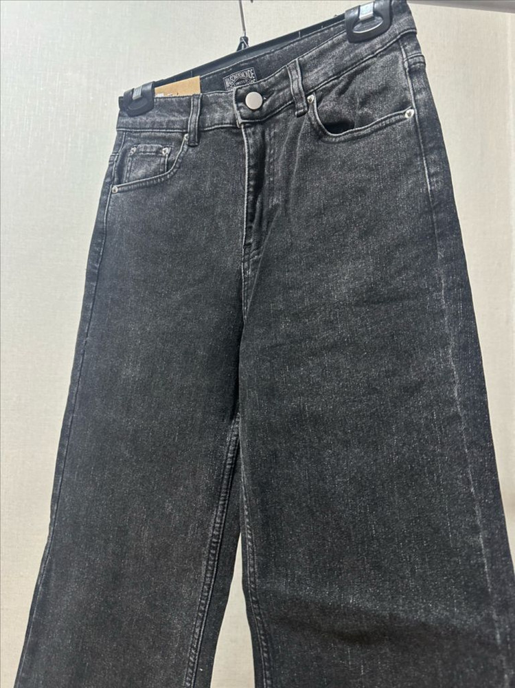 (새상품) 메종드몽드 블랙 부츠컷 데님 청바지--3