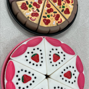 딸기 피자 자석 장난감 세트 키즈카페 장난감