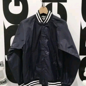 cdg / 꼼데가르송 바시티[블루종, 봄버, 야구점퍼] 자켓 블랙 XL