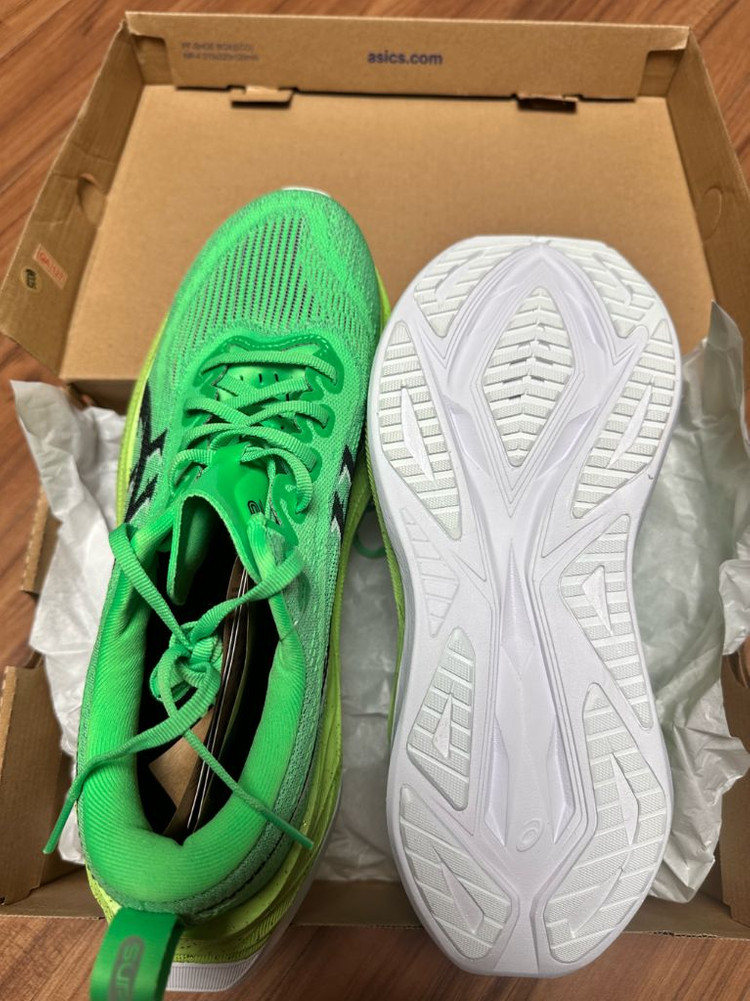 (새상품)아식스 슈퍼블라스트 2 에키덴 그린 250mm 이미지