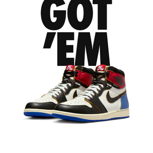 나이키 에어 조던 1 레트로 하이 OG x Union x Fragment 280