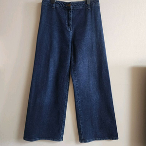 더캐시미어 와이드 데님 팬츠(한섬 청바지 타임 시스템