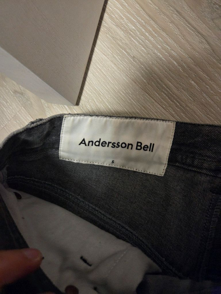 정품 루카스 콘크라스트 데님 와이드 31-32사이즈--2