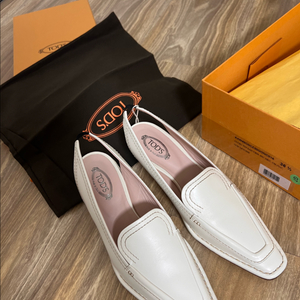 토즈 여성 로퍼 슬링백 36.5