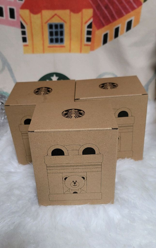 스타벅스 베어리스타 퍼 파우치 (미개봉,새상품) 이미지