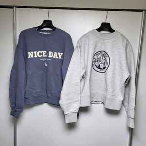 엔오르 맨투맨 2벌 일괄