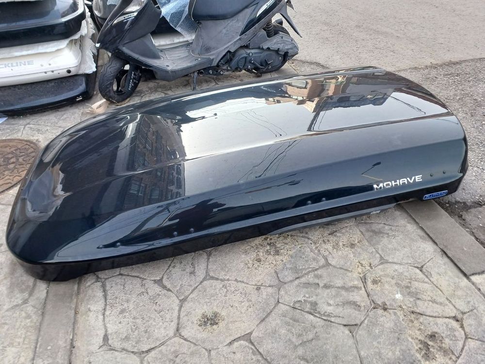 신형 모하비 코토 일체형 루프박스(블랙유광)--0