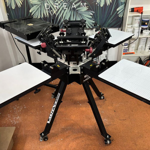 바스텍스 실크스크린 나염 로터리, 컨베이어 건조기 경화기 나염기계 팝니다