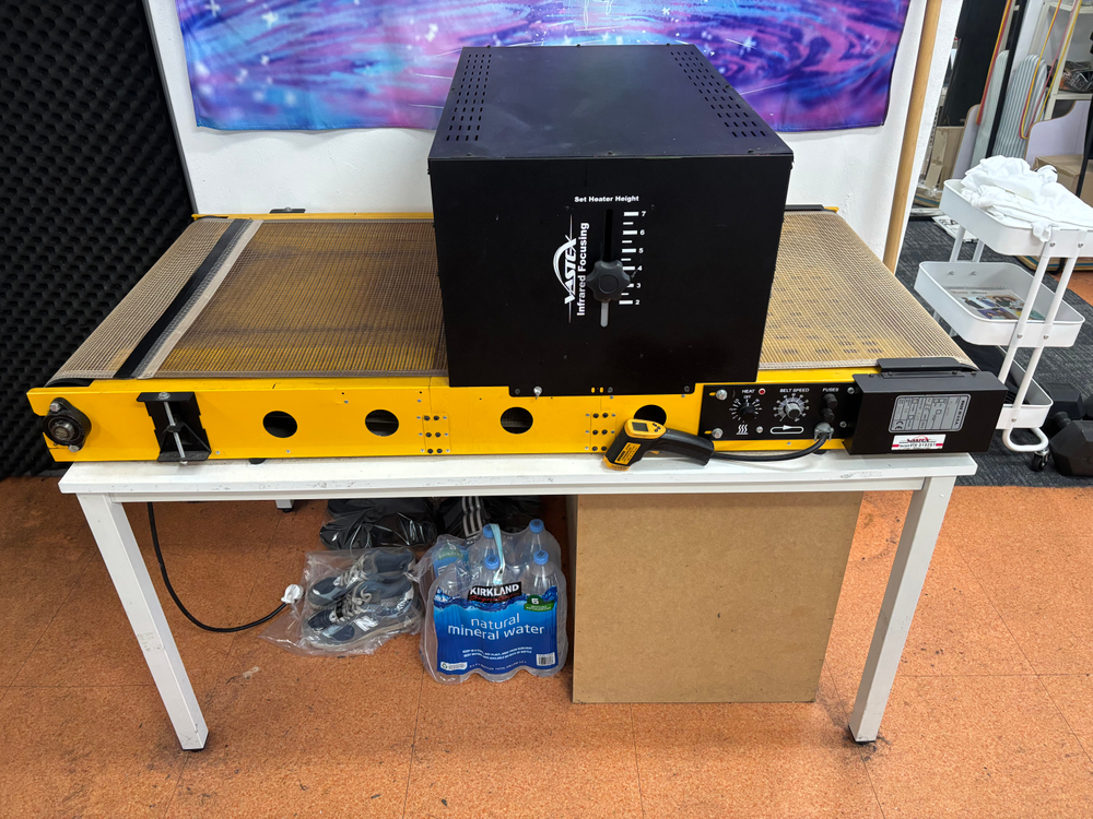 바스텍스 실크스크린 나염 로터리, 컨베이어 건조기 경화기 나염기계 팝니다--5