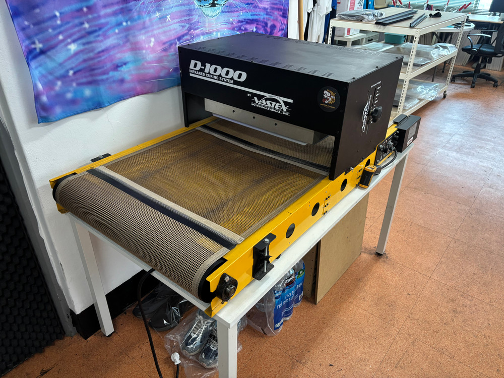 바스텍스 실크스크린 나염 로터리, 컨베이어 건조기 경화기 나염기계 팝니다--6