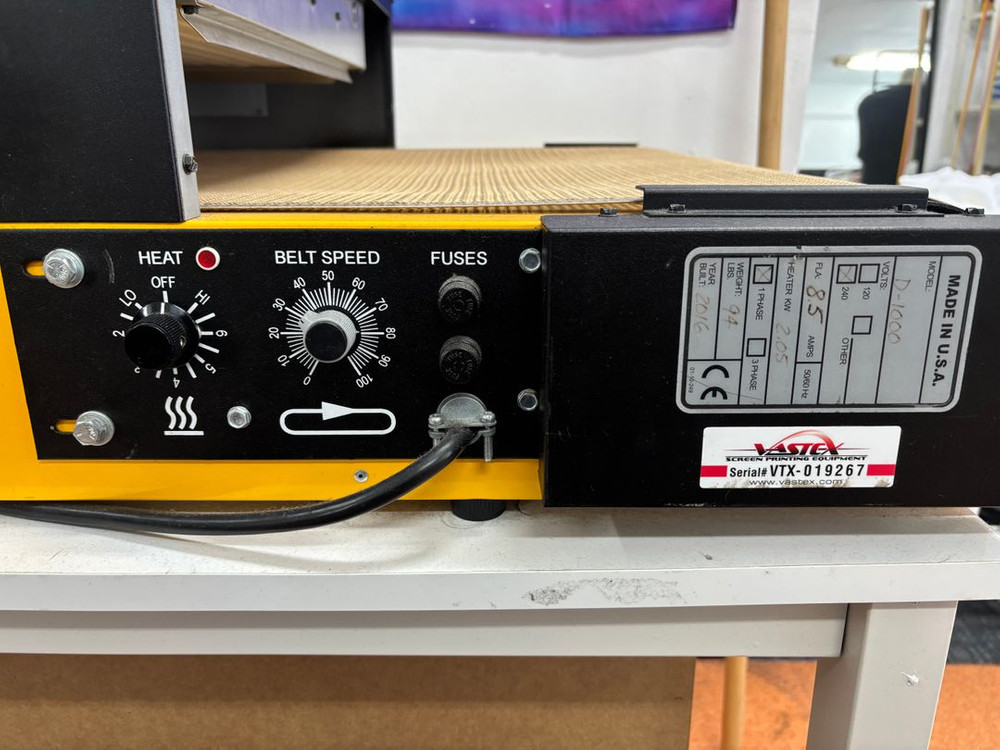 바스텍스 실크스크린 나염 로터리, 컨베이어 건조기 경화기 나염기계 팝니다--8