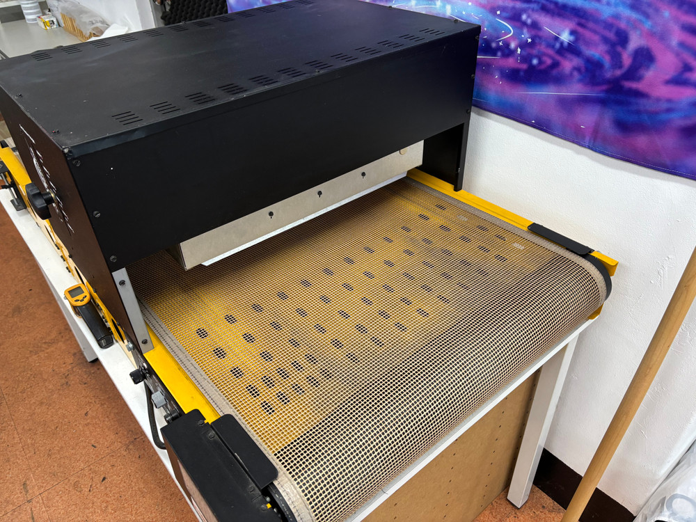 바스텍스 실크스크린 나염 로터리, 컨베이어 건조기 경화기 나염기계 팝니다--9