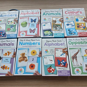 영어 학습 플래시카드 세트